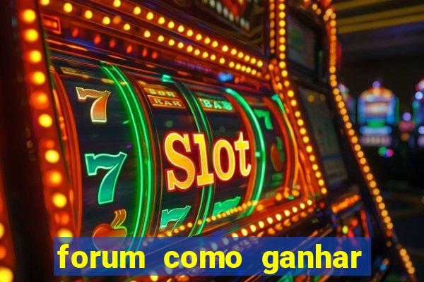 forum como ganhar na loteria